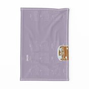 2020 Tea towel-lavender