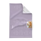 2020 Tea towel-lavender