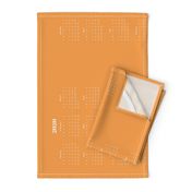 2020 Tea towel-orange