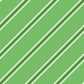 Candy cane green diagonal