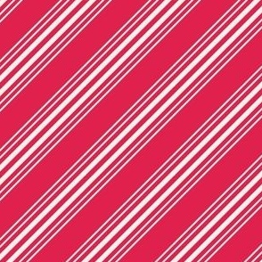 White and red candy cane stripes