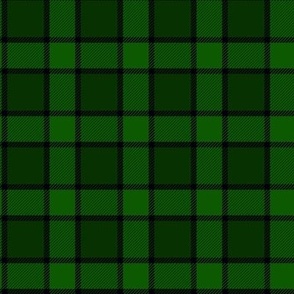 Green and black chequered