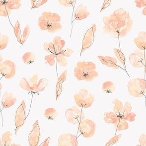 Blush Flowers / Rosy Glow