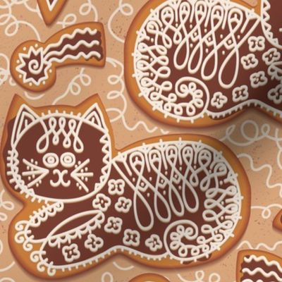 Gingerbread cats