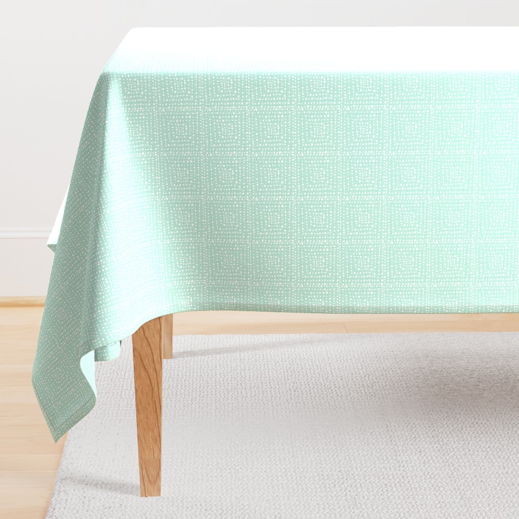 I'm a Square (mint linen)