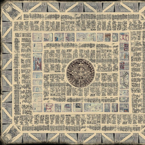 Mayan Calendar Mandala