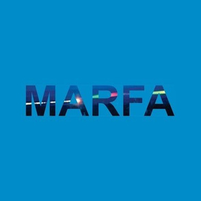 Marfa Lights in Blue
