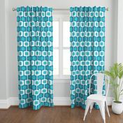 Retro Squares Turquoise