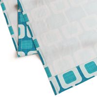 Retro Squares Turquoise