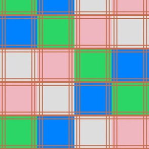 Four Color Blocks in 2010s Colors