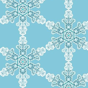 Big Crystal Snowflake