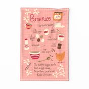 Brownies Tea Towel