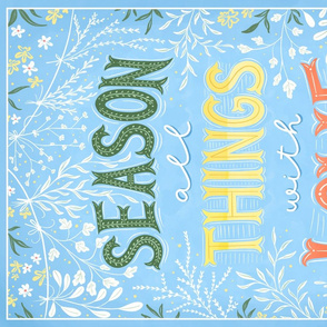 Season all Things with Love - towel