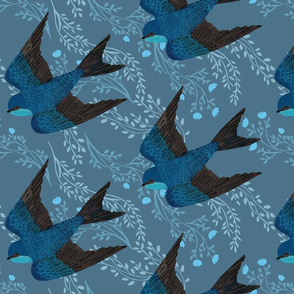 Blue Swallow {Adriatic}