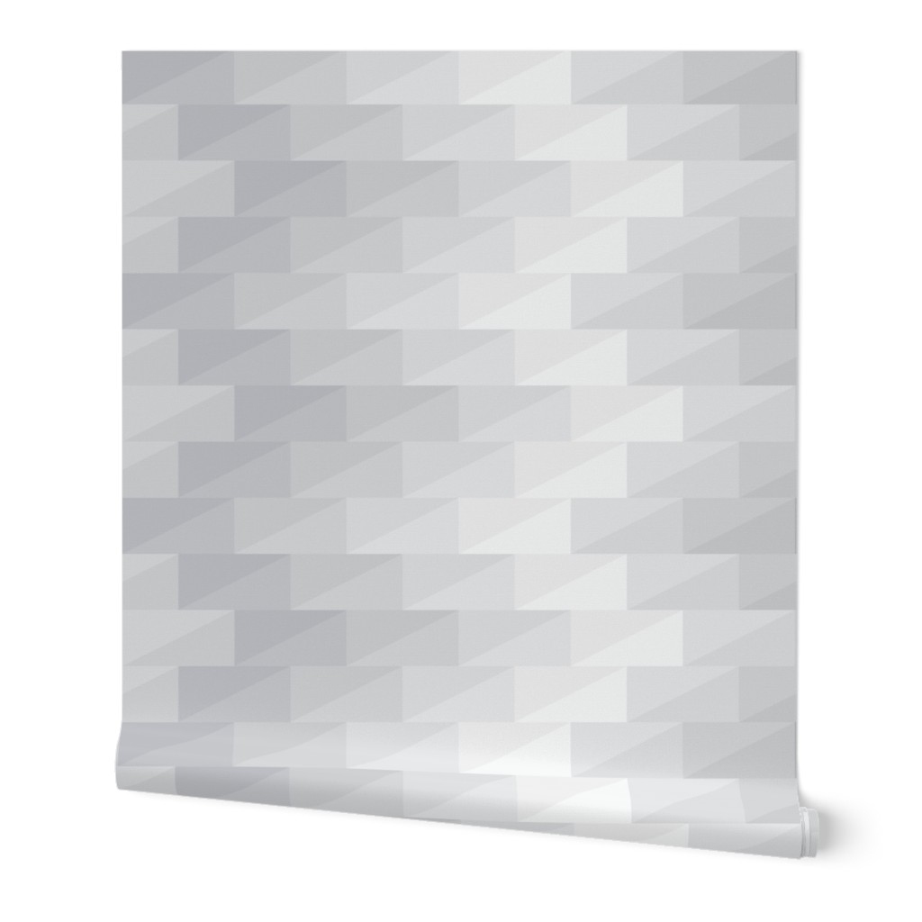 Gray tone cubes with zig zag shape