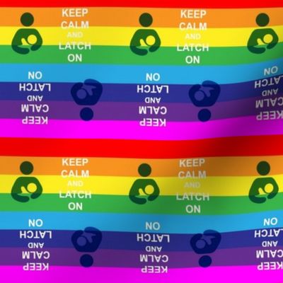 Rainbow-breastfeeding-Keep calm latch on