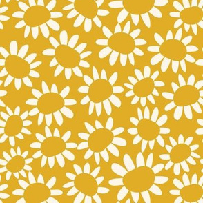 Rosalie Ditsy Floral Yellow 