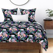 Billabong Flower Pattern Black