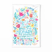 Cute 'n Crazy Tea Towel