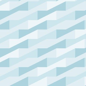 geometric pattern with blue tones