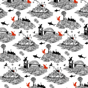 Sydney toile