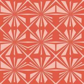 Pinwheel in Red | 6" Repeat