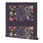 Be Kind Tea Towel by Kristina Hunter