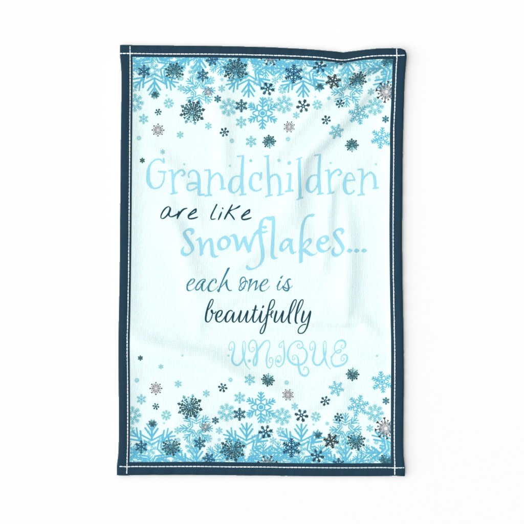 Grandchildren are like snowflakes - A