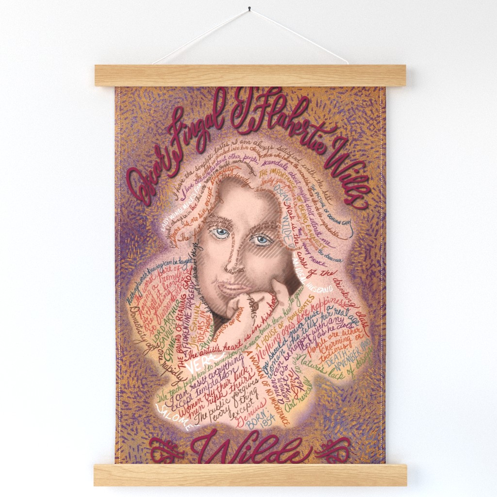 Wilde Quotes tea towel