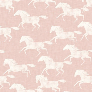 wild horses - silk pink - LAD19