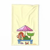 SF Mermaid towel