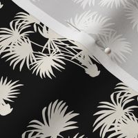 Palms Silhouette | Black and Off White