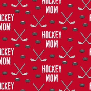 Hockey Mom - Red Cross sticks
