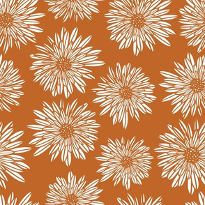 Gerbera Gold Brown