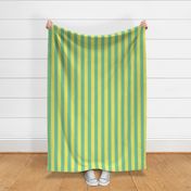 Green and Lime Yellow Stripes