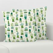 Relaxi Cacti Offwhite