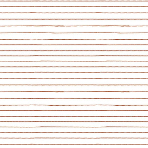 thin rust stripes