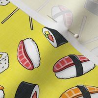 sushi rolls toss - yellow - LAD19