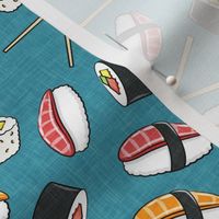 sushi rolls toss - slate  - LAD19