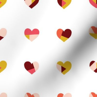 Valentine Hearts Collage