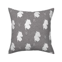 Horse Head Linen - Graphite