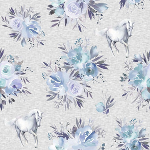 Unicorn Floral - mist