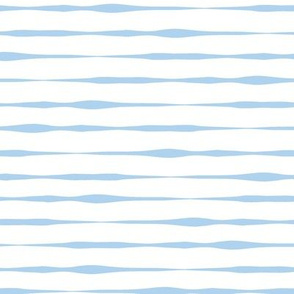 Blue Wavy Stripes