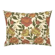 Chintz floral autumn