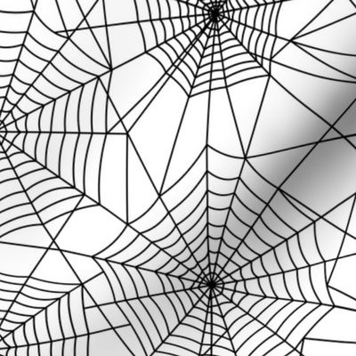 Spiderwebs - White