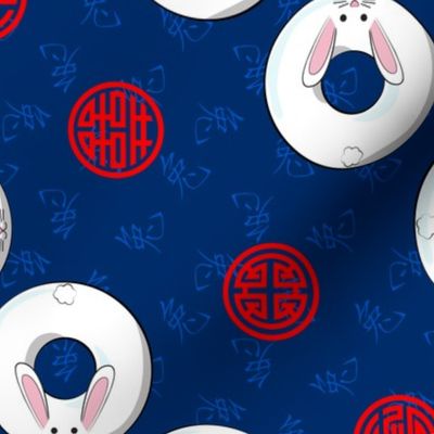 Chinese Zodiac Rabbit Donuts