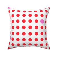 Pink and Red Dotty