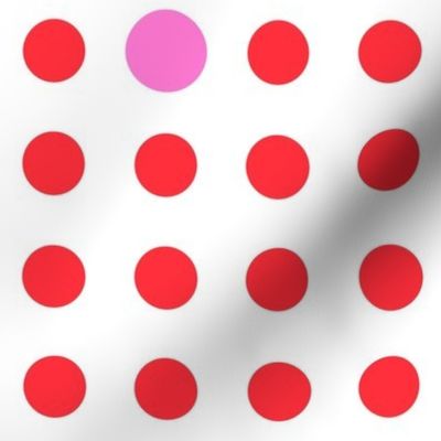 Pink and Red Dotty