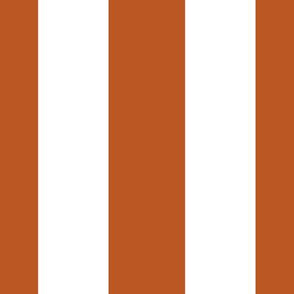 2" Stripes Vertical // Longhorn Burnt Orange