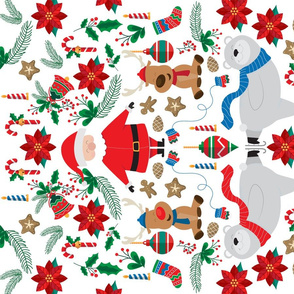 Tea towel • Christmas Folk